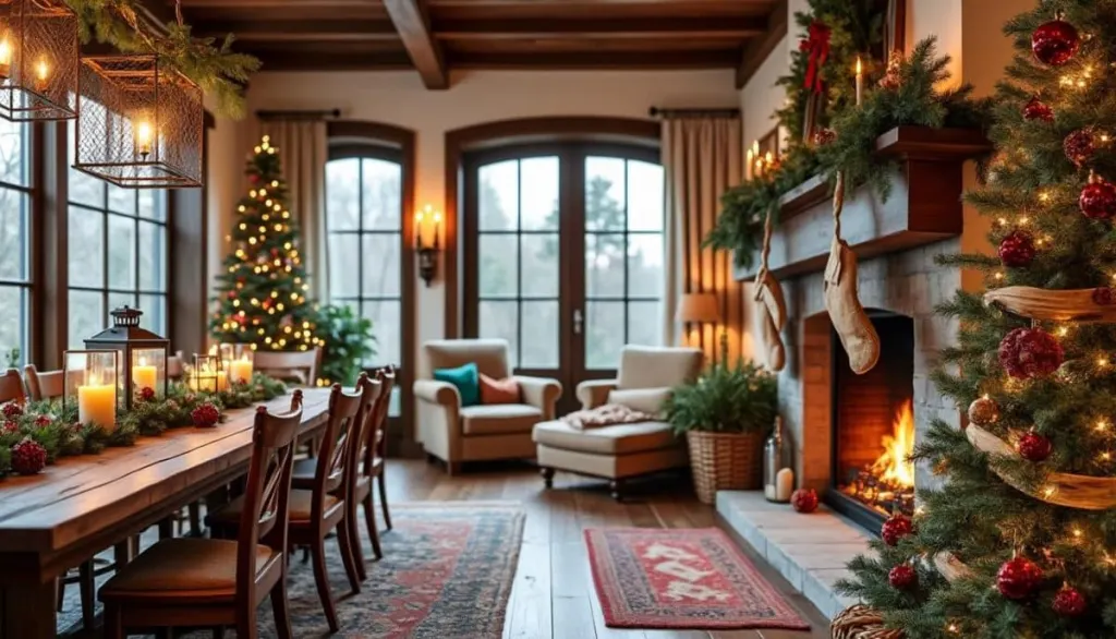 🎄 Rustic Farmhouse Christmas Charm for Your Home 🏡